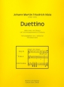 Duettino fr 2 Soprane und Gitarre Partitur und Gitarrenstimme