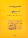 Septett Es-Dur fr Flte, Klarinette, Fagott, Horn, Violine, Viola, Violoncello und Kontrabass Partitur