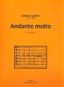 Andante molto fr Orchester Partitur