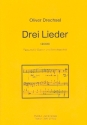 3 Lieder op.32 fr Sopran und Streichquartett Partitur (=Gesang) und Stimmen