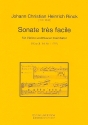 Sonate B-Dur trs facile (2.Teil, Nr.1, 1797) fr Violine und Klavier