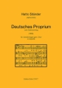 Deutsches Proprium vom Ostersonntag (1966) (fr viers Gemischter Chor (4-st.) Partitur, Chorpartitur