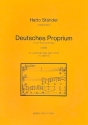 Deutsches Proprium zum Pfingstsonntag fr gem Chor a cappella Partitur