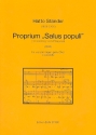 Proprium Salus populi fr gem Chor a cappella Partitur
