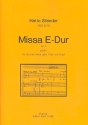 Missa E-Dur op.4 fr Sopran, gem Chor und Orgel Partitur