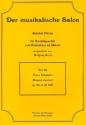 Moment musical B-Dur op.94,3 fr Streichquartett, Kontrabass ad lib Partitur und Stimmen