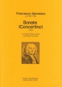 Sonate e-Moll fr Oboe (Flte/Violine) und Streichorchester fr Oboe und Bc