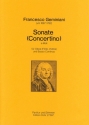 Sonate e-Moll fr Oboe (Flte/Violine) und Streichorchester fr Oboe und Bc