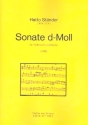 Sonate d-moll fr Violoncello und Klavier