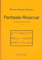 Fantasie-Ricercar fr Altblockflte und Orgel