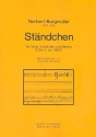 Stndchen D-Dur o.op. fr Viola, Violoncello und Gitarre Partitur und Stimmen