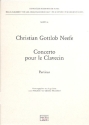 Concerto pour le clavecin fr Cembalo und Orchester Partitur