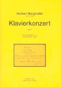 Konzert fis-Moll op.1 fr Klavier und Orchester Klavier solo