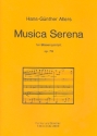 Musica serena op.79 für Flöte, Oboe, Klarinette, Horn und Fagott Partitur und Stimmen