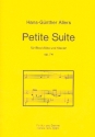 Petite Suite op.74 fr Blockflte und Klavier