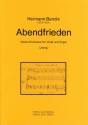 Abendfrieden fr Viola und Orgel