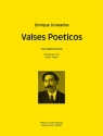 Valses poeticos für 3 Gitarren Partitur und Stimmen