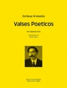 Valses poeticos fr 3 Gitarren Partitur und Stimmen