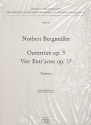 Ouvertre op.5  und  4 Entr'actes op.17 fr Orchester Partitur (gebunden)