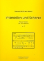 Intonation und Scherzo op.17 fr 4 Hrner Partitur und Stimmen