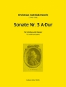 Sonate A-Dur Nr.3 fr Violine und Klavier