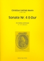 Sonate E-Dur Nr.4 fr Violine und Klavier