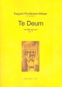 Te Deum op.7 fr Mnnerchor und Klavier Partitur