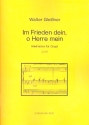 Im Friede dein o Herre mein fr Orgel