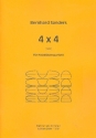 4 x 4 fr Flte, Oboe, Klarinette und Fagott Partitur und Stimmen