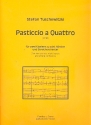 Pasticcio a quattro fr 2 Klaviere zu 8 Hnden und Streichorchester Partitur