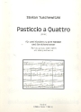 Pasticcio a quattro fr 2 Klaviere zu 8 Hnden und Streichorchester Stimmensatz (5-4-3-2-1)