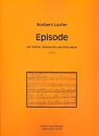 Episode fr Violine, Violoncello und Akkordeon Stimmen