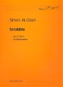 Scrabble op.21 fr Marimbaphon Partitur