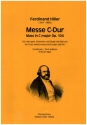 Messe C-Dur op.104 fr gem Chor und Orgel ad lib Chorpartitur