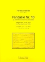 Fantasie Nr.10 op.133,1 fr Violine und Klavier