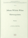 Klavierquartette fr Violine, Viola, Violoncello und Klavier Partitur