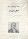 Quartett C-Dur op.22 fr Violine, Viola, Violoncello und Klavier Streicherstimmen