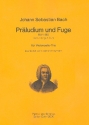 Prludium und Fuge G-Dur BWV854 fr 3 Violoncelli Partitur und Stimmen