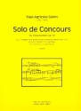 Solo de concours du conservatoire op.13 fr Altsaxophon und Klavier