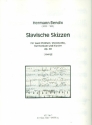 Slavische Skizzen op.48 fr 2 Violinen, Violoncello, Harmonium und Klavier Stimmensatz
