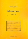 Miniaturen fr Orgel
