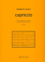 Capriccio fr Bassklarinette und Klavier