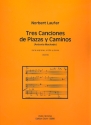 3 Canciones de Plazas y Caminos fr Sopran, Violine und Klavier Violine