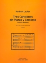 3 Canciones de Plazas y Caminos fr Sopran, Violine und Klavier Violine