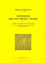 Variationen �ber den Namen Abegg op.1 f�r Klavier