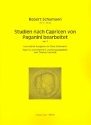 Studien nach Capricen von Paganini bearbeitet op.3 f�r Klavier