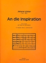 An die Inspiration fr Sopran (Tenor) und Streicher Partitur