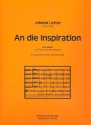 An die Inspiration fr Sopran (Tenor) und Streicher Stimmensatz (3-3-2-2-1)