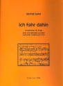 Variationen ber Ich fahr dahin fr Orgel