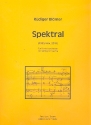 Spektral für Streichorchester Partitur